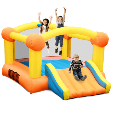 Details about  / Inflatable Bounce House and Water Slide Blower W-2L with GFCI Plug and 25 ft ...